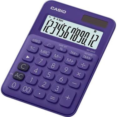 Imagem de Calculadora Compacta Casio MS-20UC-PC - Roxo