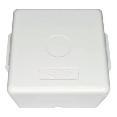 Imagem de Caixa De Proteção Passagem Sobrepor Cam Cftv Balun 80mm C/20 - SYLC EL