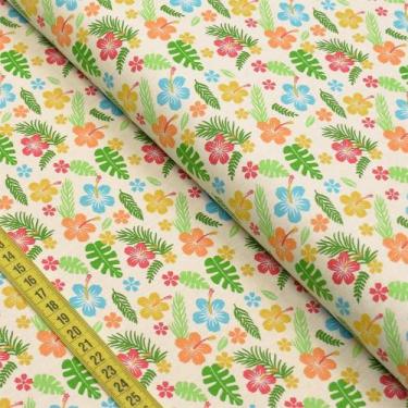 Imagem de Tecido Estampado para Patchwork - Tropical 7 (0,50x1,40) - Fabricart S