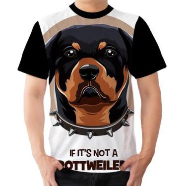 Imagem de Camiseta Camisa Ads  Rottweiler Cachorro Animal cão 2 - Fabriqueta, XG