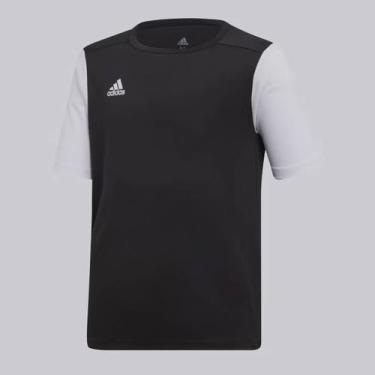 Imagem de Camisa Adidas Estro 19 Juvenil Preta, 10 ANOS