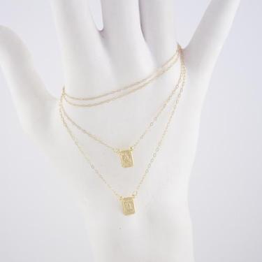 Imagem de Escapulário Feminino Tradicional 8x6 1,2 65 Cm Sf Ouro 18k - JOIE JOIA