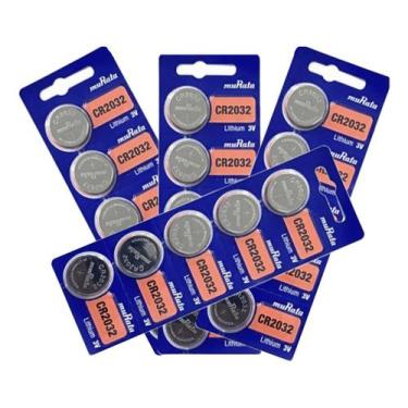 Imagem de Bateria Cr2032 3v Lithium Caixa C/ 100 Unid  Placa Mae Relog - MURATA