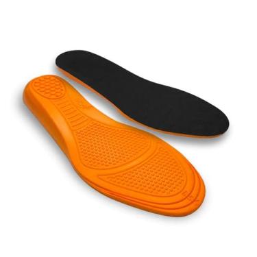 Imagem de Palmilha Ortopédica de Gel, Anatômica, Para Alívio de Dores nos Pés e Esporão de Calcâneo, Com Sistema de Massagem (33 ao 36)