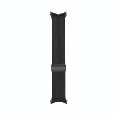 Imagem de SAMSUNG Galaxy Watch Milanese Band M/L, preto, compatível com Galaxy Watch 5 e Galaxy Watch 4, apenas para relógios de 44 mm, inclui pano de limpeza