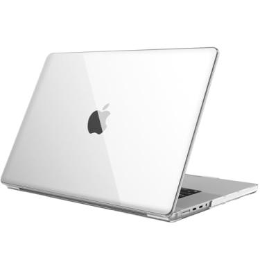 Imagem de Fintie Capa Para Macbook Pro 16 Polegadas Capa A2991 A2780 A2485 (Versão 2023 2022 2021)-Capa Protetora de Encaixe Rígido Para Macbook Pro 16 "M3/M2/M1 Pro/Max Chip, Claro Como Cristal