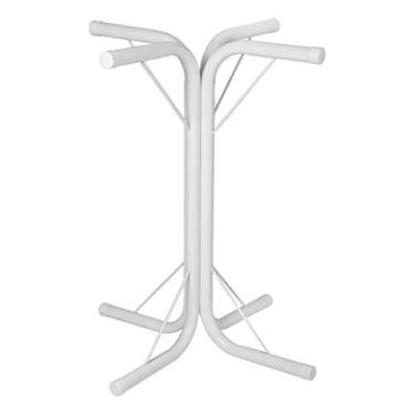 Imagem de Base Para Mesa De Jantar Branca Redonda Quadrada de Vidro