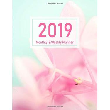 Imagem de 2019 monthly and weekly planner: blank planner size 8.5" x 11" : Calendars, Planners, Journals, Appointments and Organizers