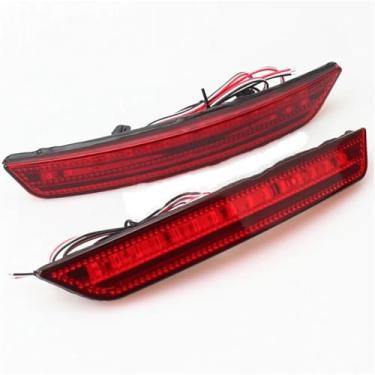 Imagem de Para Ford Mondeo Sedan 2007-2010, 1 par de luzes LED de para-choque traseiro refletor de direção luz de freio farol de neblina traseira