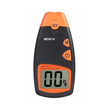 Imagem de Testador de umidade de madeira MD814 Higrômetro de madeira tipo quatro agulhas Display LCD Detector digital de umidade de toras de madeira Testador de umidade de piso