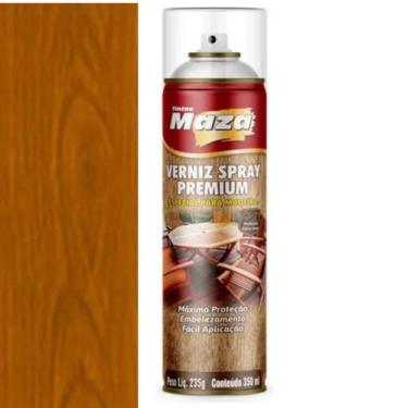 Imagem de Spray Verniz Imbuia Brilhante 400ml Maza