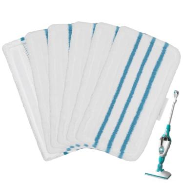 Imagem de Almofadas de substituição para esfregão a vapor Black+Decker SM1600, SM1610, SM1620, HSM13E1, HSMC1300FX, HSMC1321, HSMC1361SG Cleaner Black and Decker Almofadas de substituição para esfregão a vapor