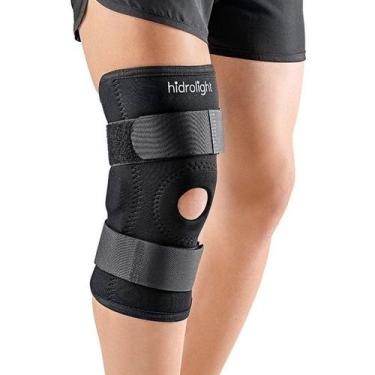 Imagem de Joelheira Articulada com Orifício e Tiras de Neoprene - Hidrolight, GG