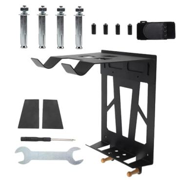 Imagem de Aymzbd Rack de Bicicleta Montado Na Parede, Suporte Horizontal, Acessórios de Decoração Multifuncional, Suporte de Exibição, Rack de Suspensão de Bicicleta P, 26cm de Largura