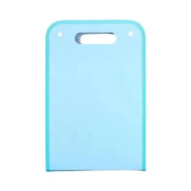 Imagem de Pastas de Arquivo A4 com 13 Bolsos - Cores Macaron - Organizador Portá
