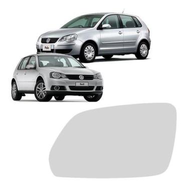Imagem de Lente Retrovisor Golf Polo 2007 2008 2009 2010 2011 Original - Origina