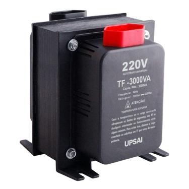 Imagem de Autotransformador TF-3000 com Sensor Térmico UPSAI