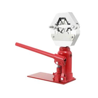 Imagem de QAVODB 6,5-20Mm Crimpador De Mangueira Hidráulica Manual Garrafa Jack Crimpador De Mangueira Bancada Agrícola 7T Máquina De Prensa De Mangueira Hidráulica 6 Dentes Pulverizador De Alta Pressão Mangu