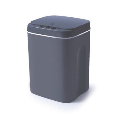 Imagem de Lixeira Inteligente Sensor Automático Cozinha Banheiro 16l - Lelong, C