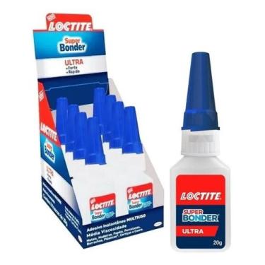 Imagem de SUPER BONDER 20g  CAIXA COM 8 UNIDADES - Loctite, P