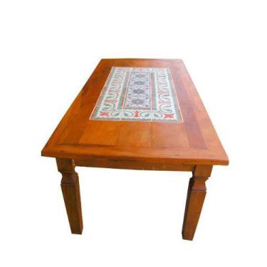 Imagem de Mesa Rústica Rodriguez em Madeira de Demolição - Cód 1206