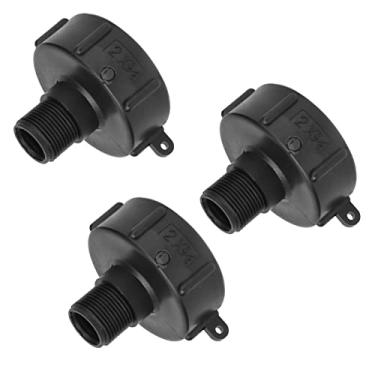 Imagem de 3st IBC Tanque Conector Rosca ABS Plástico Dreno Adaptador Válvula Montagem De Química Gordura Mangueira Conector. (Mingzherd7oe6s8t4-11)