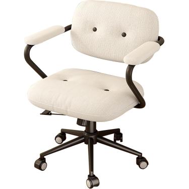 Imagem de Cadeira de escritório ajustável para casa confortável cadeira de jogos de computador estofados cadeira de mesa de mesa pequena cadeira de leitura adequada para o uso do aluno para jogos de e