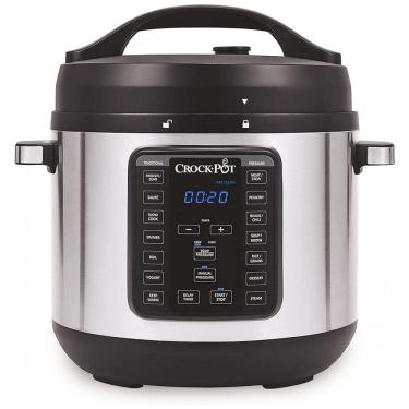 Imagem de Panela de Pressão Elétrica 8L com 16 Predefinições e Painel de Led, 1500W, 110V, CROCK POT SCCPPC800 V1, Preto