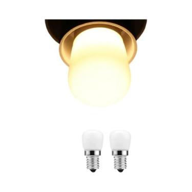 Imagem de Mini Lâmpada de Geladeira LED 3W - Branco Quente - B15, E12, E14, T22,