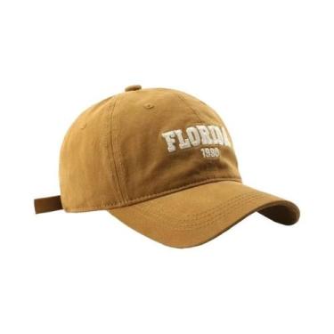 Imagem de Boné de Beisebol Masculino - Algodão Lavado, Proteção Solar e Bordado,