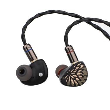 Imagem de Linsoul TANGZU YuXuanJi in Ear Monitor, 10 mm TPLX Dynamic Driver IEM fone de ouvido, fones de ouvido com fio com cabo destacável para músicos audiófilos (4,4 mm)