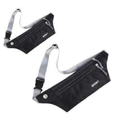 Imagem de Kit 2 Pochete Doleira Antifurto Esportivas Premium, Ultra Slim, Impermeável, Com Compartimentos Para Celular, Chaves, Cartões, Ideal Para Corrida, Academia E Viagens, Marca VARENZIA