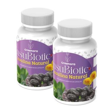 Imagem de Insulina Natural 500mg - 120 Cápsulas | 100% Natural | Sem Glúten | Para Diabéticos (Kit 2)