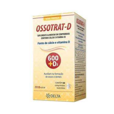 Imagem de Suplemento Vitamínico Ossotrat-D com 60 Comprimidos ean 7893454714516,