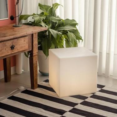 Imagem de Cubo Mágico LED Luminária Decorativa Branco