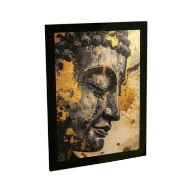 Imagem de Quadro Decorativo Índia Ilustração Tom Marrom Decoração Poster Quarto Sala