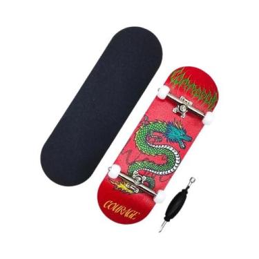 Imagem de Roda De Rolamento De Maple De 32mm, Skate Profissional Com Ponta De De