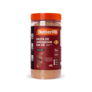 Imagem de Pasta de Amendoim em Pó Sabor Chocolate Belga – BetterPB – 450g