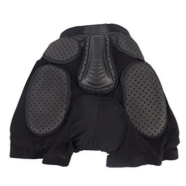 Imagem de GRCFUMO 1 PC Ciclismo Proteção do quadril, shorts acolchoados protetores, engrenagem de proteção de proteção de proteção de ciclismo esportivo multifuncional para andar de esporte (M)