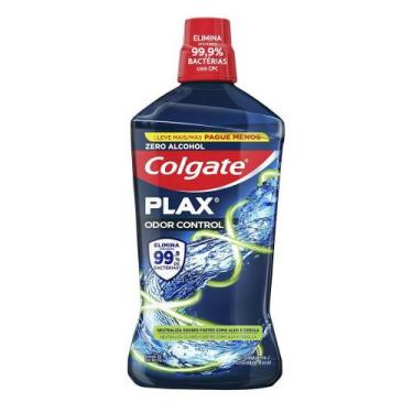 Imagem de Enxaguante Bucal Sem Álcool Colgate Plax Odor Control 1L