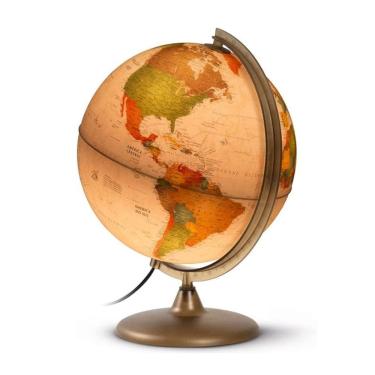 Imagem de Globo Terrestre 30cm Antigo Discovery Creation com Luz