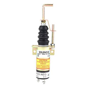 Imagem de Marhynchus Válvula Solenóide de Fechamento de 24V de Combustível 366-07198 Durável para Geradores Elétricos