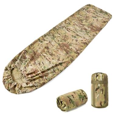 Imagem de MT Capa militar Nanovee Bivy – Sistema de saco de dormir modular militar leve, equipamento de dormir de verão ou proteção em camadas para clima frio