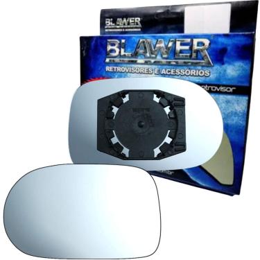Imagem de 97127 - Vidro Espelho Retrovisor Lado Esquerdo Com Base Palio 2011 a 2015 - Blawer