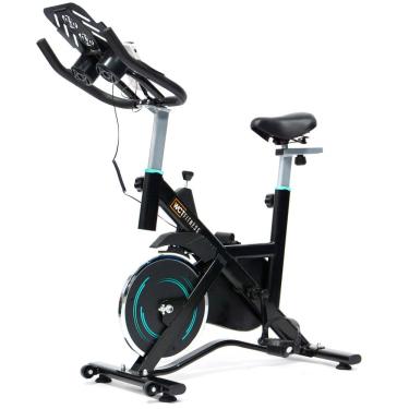 Imagem de Bicicleta Spinning WCT Fitness 6Kg Roda de Inércia Cor Preto e azul