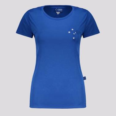 Imagem de Camisa Cruzeiro Basic Feminina Azul - Surf Center, G