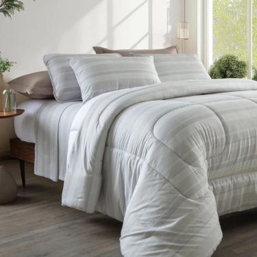 Imagem de Edredom Malha Sofee Fio Penteado 100% Algodão King - Kacyumara - Nic