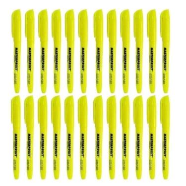 Imagem de Marca Texto Mp612 Amarelo Neon 24 Unidades - Masterprint