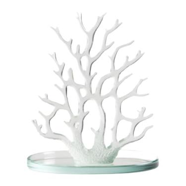 Imagem de UxicRuya Suporte para Brincos, Porta-joias, Organizador Moderno para Pendurar, Base Removível, Porta-joias para Brincos, Claro