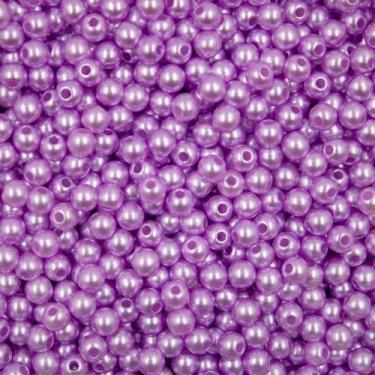 Imagem de PÉROLA DE ABS LISA Nº 05 20G PEROLA 5MM - LADEIRA BIJUTERIAS, LILÁS